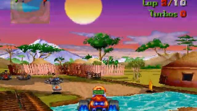 Street Racer Europe - Sega Saturn смотреть онлайн
