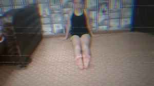 Прыжок касаясь с места. Обучалка.