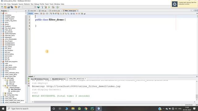Authentication Filter in Servlet смотреть онлайн