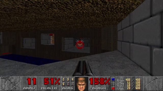 Cacodemon begs for mercy in DOOM 2 смотреть онлайн