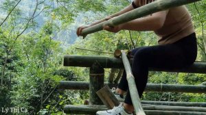 How To Build Bamboo House, Make Kitchen House 2021 | Lý Thị Ca - Ep.72