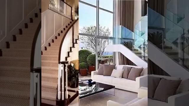 Living room stairs interior design ideas | JSON Innovatives смотреть онлайн