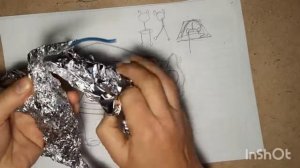 Лепка кота 2. Пищевая фольга на каркасе