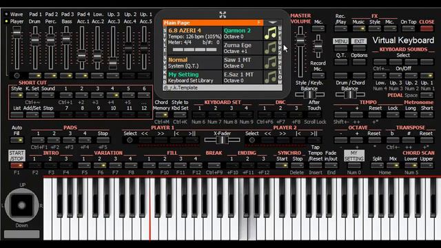 Mənim Leylam - KORG PA4X - PC смотреть онлайн