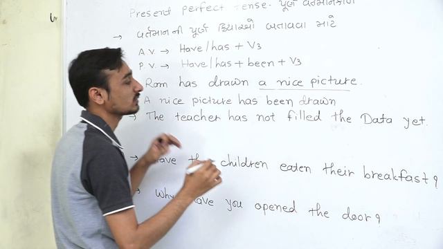 Passive voice of present perfect tense смотреть онлайн