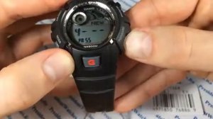 Как настроить часы G SHOCK G 2900F. Инструкция