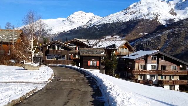 Saas-Fee - Switzerland - FULL HD Landscape смотреть онлайн