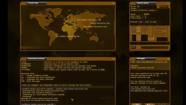 Hacker Evolution - Tutorial смотреть онлайн