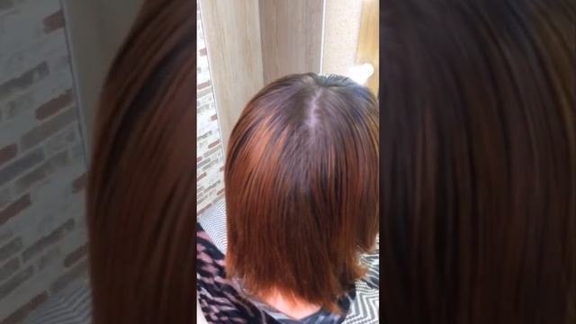 Растяжка цвета, стрижка блейдом смотреть онлайн