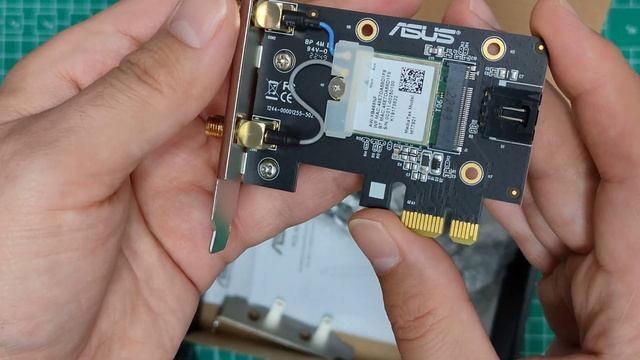 Asus PCE-AX1800 Karta WiFi Inbox 4k