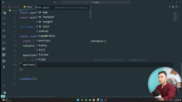 Dynamic Quiz Website using HTML CSS & JavaScript in Hindi? смотреть онлайн