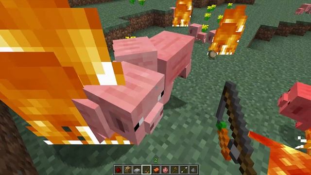 Minecraft: Piggie Massacre смотреть онлайн