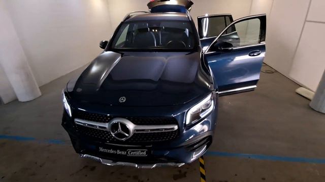 Mercedes-Benz Ocasión Clase GLB 200 d 4MATIC Azul denim metalizado