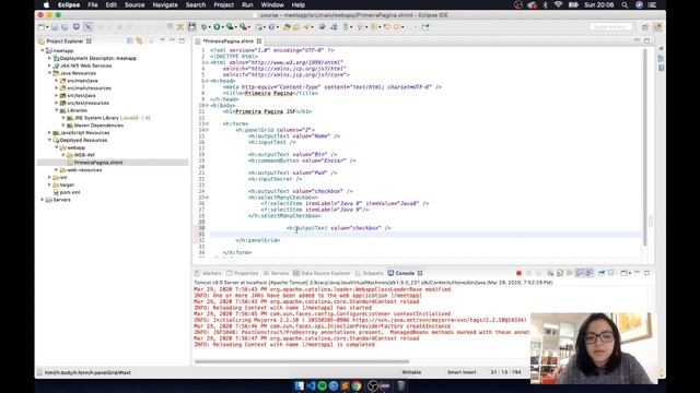 Java Server Faces - Criando primeira página com CDI e Escopos JSF смотреть онлайн