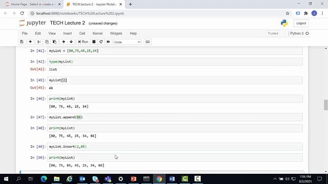 Lesson 8-4 Lists (10 min) смотреть онлайн