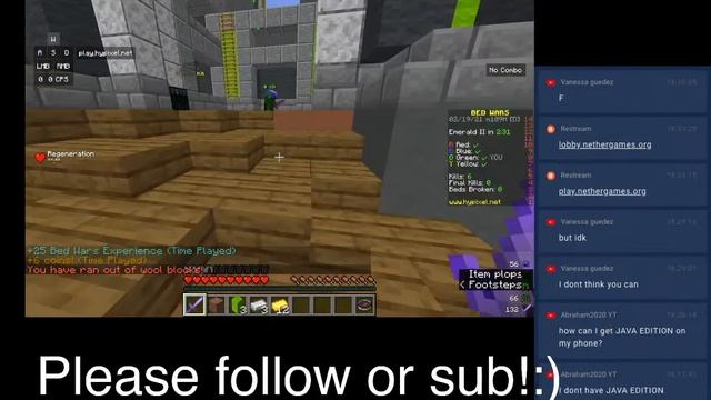 Playing with Viewers! To join, do !join (your mc java username) смотреть онлайн