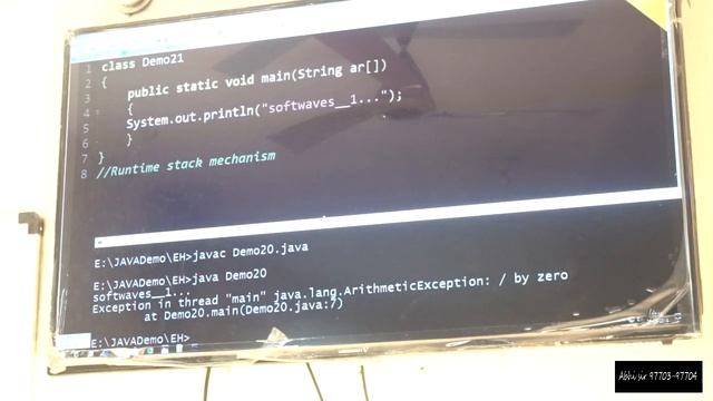exception handling in java in hindi part-7 смотреть онлайн