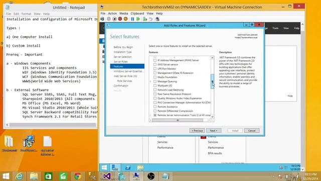 01-How to install windows components as prerequisites of installing Microsoft Dynamics AX 2012 R2 смотреть онлайн