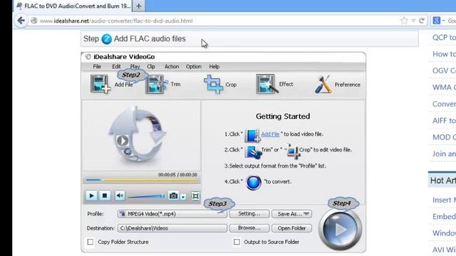 Convet FLAC to DVD Audio Supported Format on Mac or Windows смотреть онлайн
