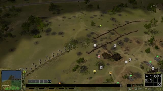 Sudden strike 3: Arms for Victory-Start of germans coast counterattack. смотреть онлайн