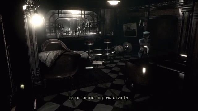 Resident Evil HD escena piano смотреть онлайн