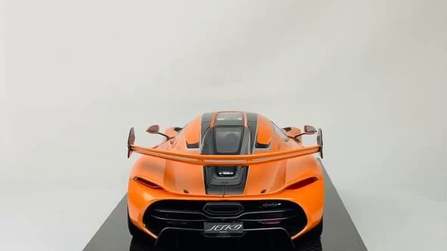 Frontiart 1 12 Koenigsegg Jesko Tang orange смотреть онлайн