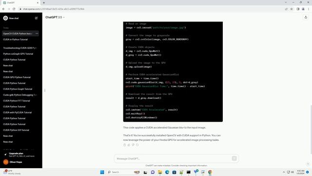 Opencv Cuda Python Install