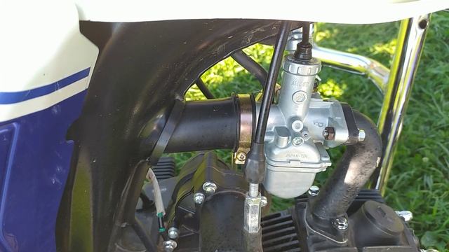 Mikuni VM 22 на мопед Alpha RX11 смотреть онлайн
