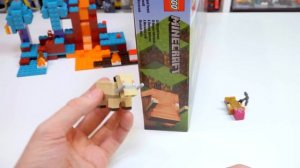 LEGO Minecraft - Искаженный лес / Обзор ЛЕГО 21168