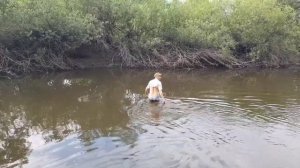 Ловим голавля на перетяг в сентябре / О БОЖЕ, КАКОЙ КЛЕВ на саранчу