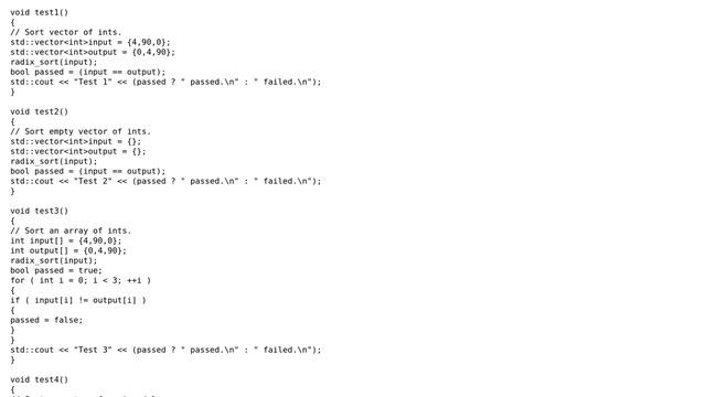 Code Review: Radix sort with C++ (3 Solutions!!) смотреть онлайн