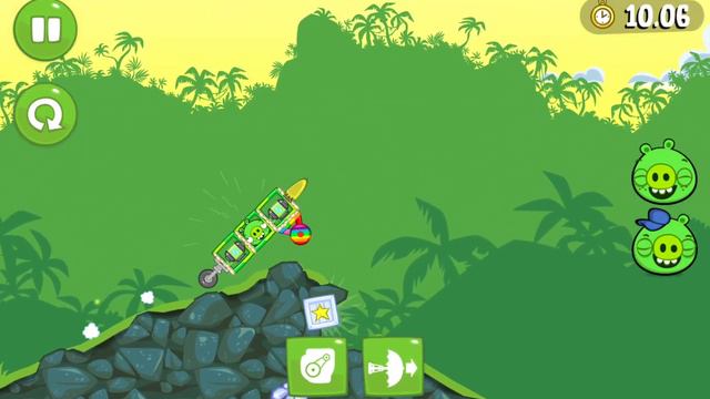 Bad Piggies Ground Hog Day Level 1-22 3-star смотреть онлайн
