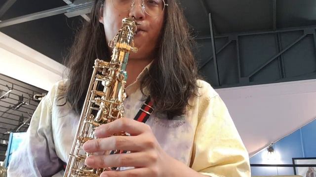 Sax Test , Hampton Saxophone Phoneix 97GT for beginner sax, with beechler ARB Custom смотреть онлайн