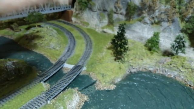 Садим деревья на макете