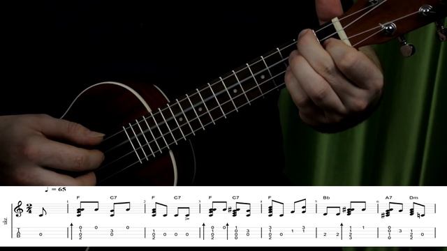 В лесу родилась елочка. Укулеле разбор/табы (ukulele tutotial) смотреть онлайн