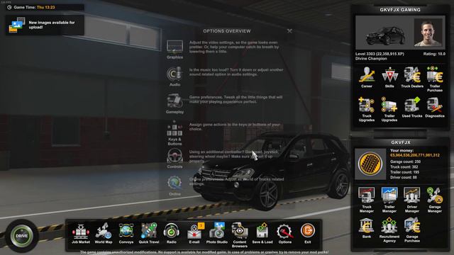 GKVFJX GAMING ETS2 NEW SUV CAR MOD MERCEDES BENZ ML63 AMG 2009 BY DENIS215, GAZA 1.0 1.49 смотреть онлайн