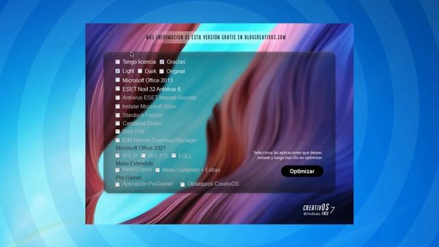 El MEJOR Windows 7 NO EXIST.... ?CreativOS FREE 7 / Optimización MÁXIMA! [2022] смотреть онлайн