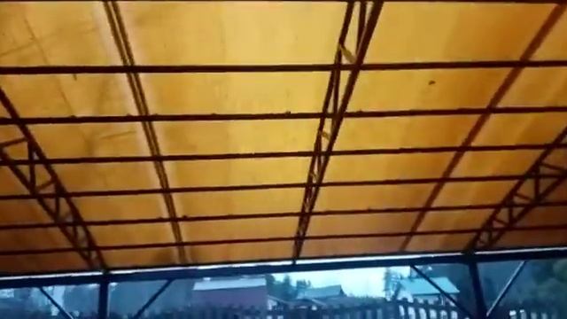 Навес автомобильный из поликарбоната 6х10 смотреть онлайн