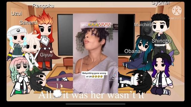 Hashiras react to Y/N’s past || as Eri || Obanai x Y/N || Part 2 || смотреть онлайн