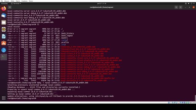 Instalacja MySQL 8.0 na Ubuntu 20.04 bez dostępu do Internetu, bez dźwięku смотреть онлайн