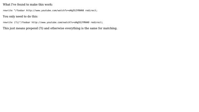 DevOps & SysAdmins: nginx case insensitive rewrite (3 Solutions!!) смотреть онлайн
