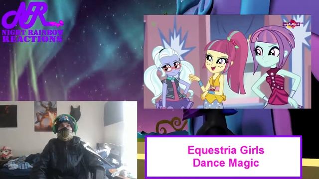 Night Rainbow Reacts: Equestria Girls Dance Magic смотреть онлайн