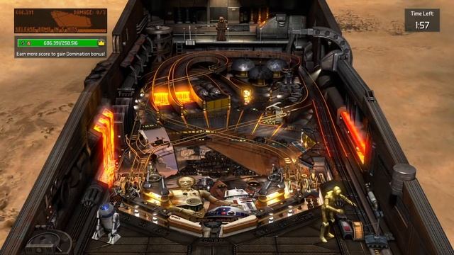 Pinball FX3 Star Wars Droids Pinball game смотреть онлайн