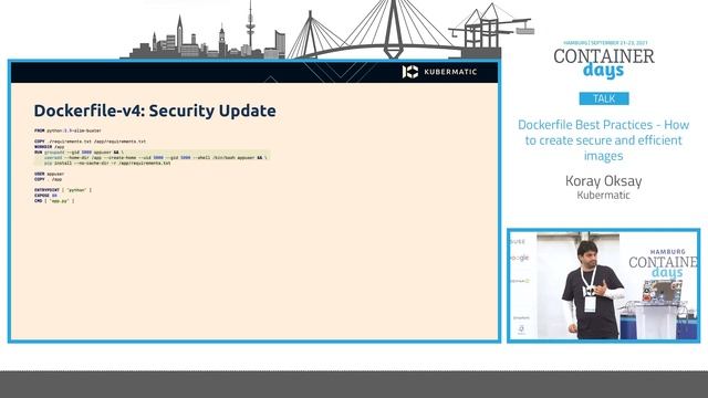 Dockerfile Best Practices - How to create secure and efficient images смотреть онлайн