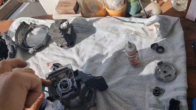 Χορτοκοπτικό Kawasaki TH48 ανακατασκευή. смотреть онлайн