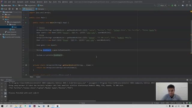 JAVA Basic Banget - Pas Buat Pemula - 10. JSON смотреть онлайн