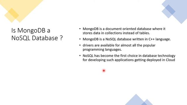 MongoDB : Introduction of MongoDB - Part 1 смотреть онлайн