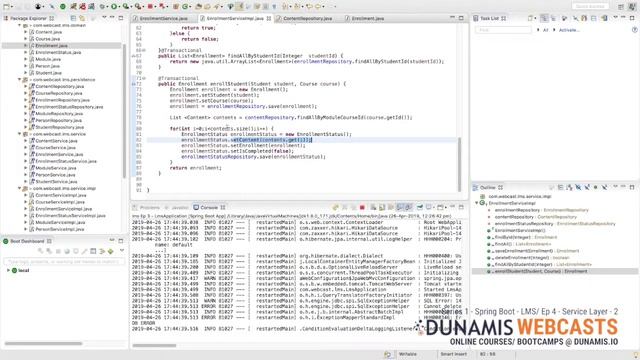 Dunamis Webcast - Series 1 - Episode 3 - Service Layer - 2 смотреть онлайн