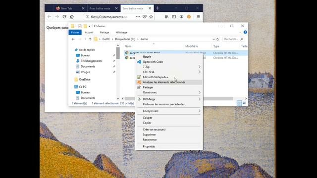 HTML - Pourquoi une balise meta avec le jeu de caractères UTF 8 смотреть онлайн