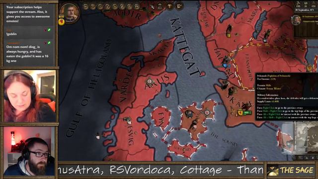 Crusader Kings 2 - the Sage teaching Caff - Norse playthrough - ep 2 смотреть онлайн